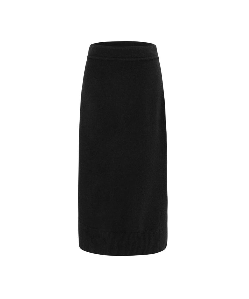 Tasset Cashmere Blended Low Skirt