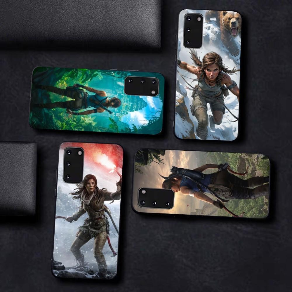 Video Game Tomb Raider Phone Case For Samsung S 9 10 20 21 22 23 30 23 24 Plus Lite Ultra FE S10lite Fundas