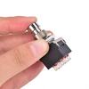 1X 9-Pin 3Pdt Guitar Effects Pedal Box Stomp Foot Metal Switch True Bypass Black