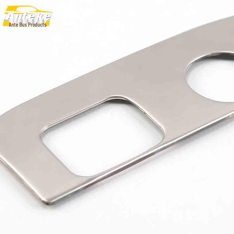 Equinox Stainless Steel Center Console Ashtray Cover & Cigarette Lighter Decoration Frame