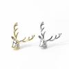 Della 925 Silver Reindeer Stud Earrings: Elegant, Trendy & Distinctive for Women 2022