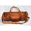 Leather Genuine Travel Bag Duffle Gym Men Vintage Luggage S Overnight Weekend