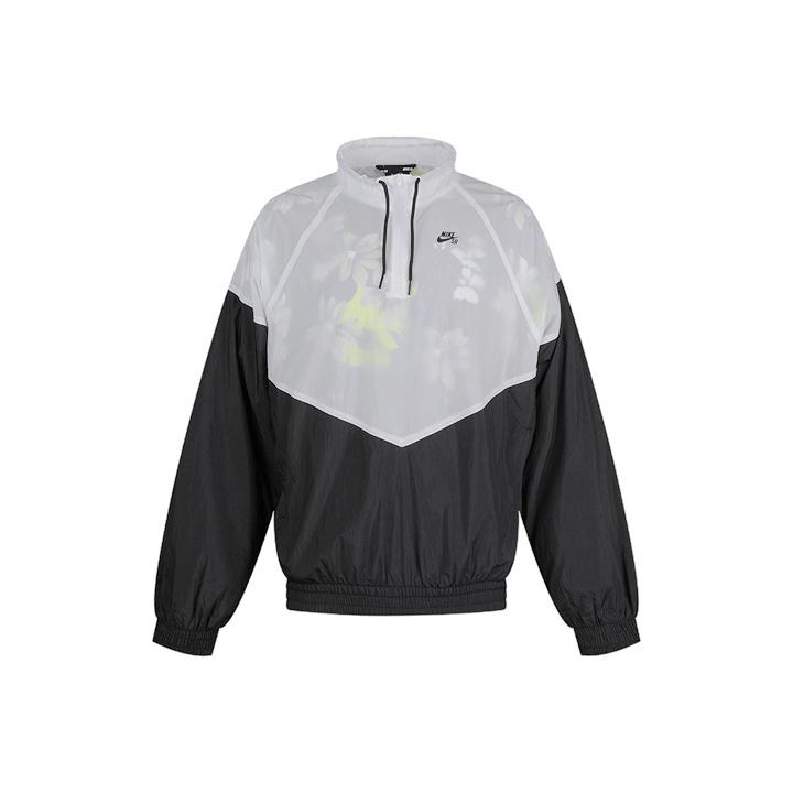 Nike SB сращенный пуловер с длинными рукавами и полумолнией для скейтбординга, мужские куртки, разноцветные CI7106-010