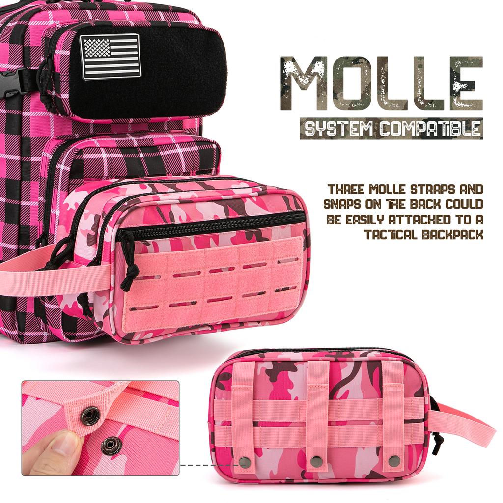 Тактическая сумка для туалетных принадлежностей для мужчин/женщин, небольшие подвесные мужские бритвенные принадлежности, дорожная сумка для душа, поясная сумка для походного снаряжения