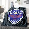 1pc Fantasy Landscape Adventure flannel Blanket for Super Soft Cute Comfort Blanket for Travel Bedding Couch Sofa Blanket Y82555