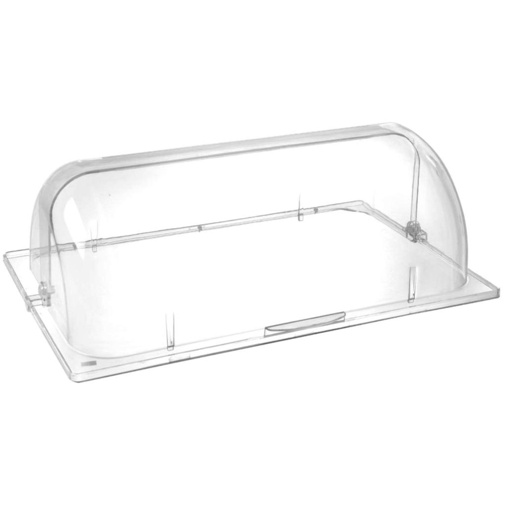 Transparent, opening ROLLTOP lid for GN 11 tray