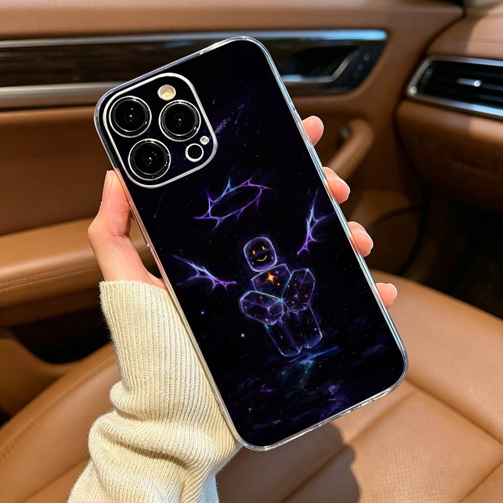 Horror Game T-TwoTime F-Forsaken Phone Case For iPhone17,16,15,14,13,12,Pro Max,16/15/14 Plus Soft Silicone Transparent Cover