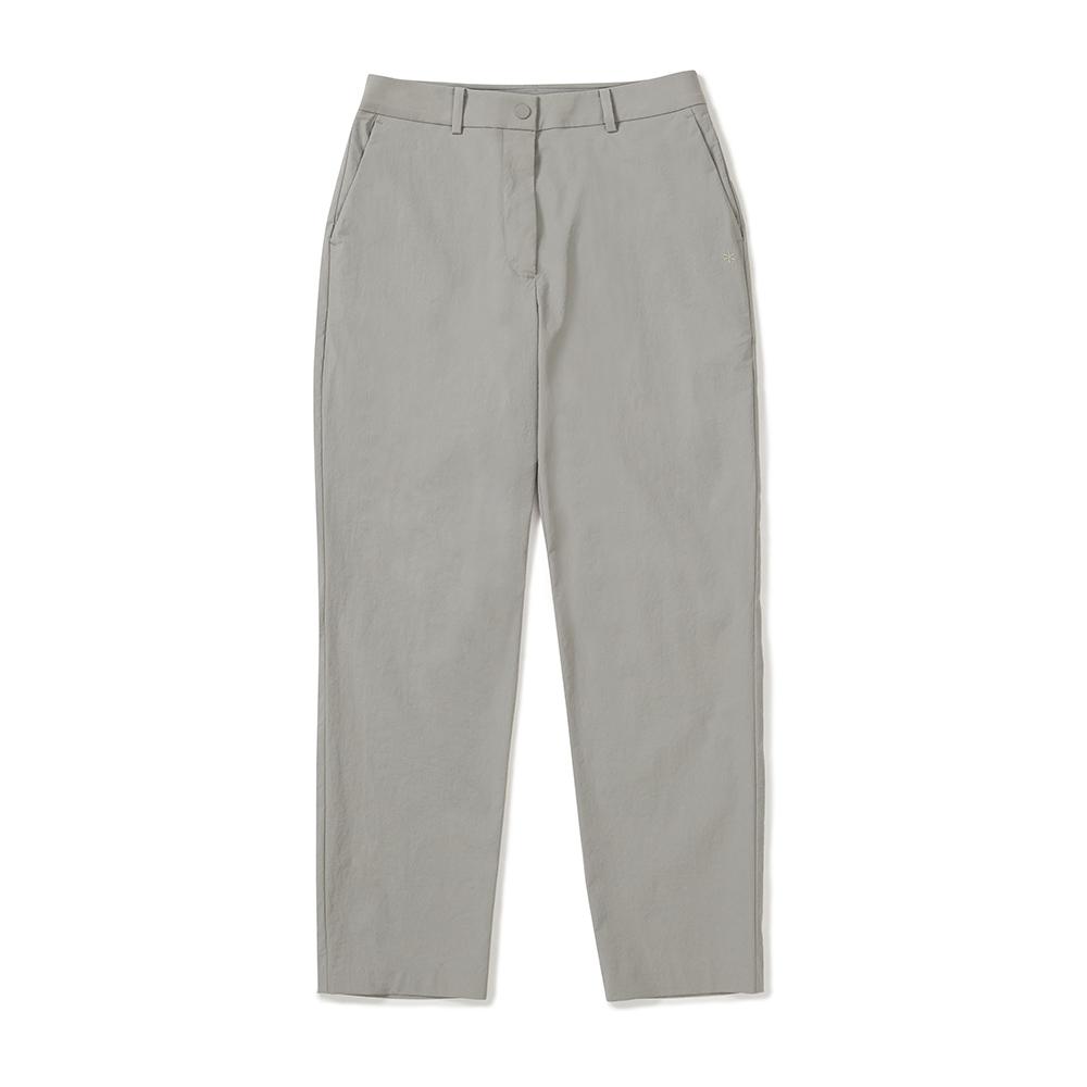 [Snowpeak] Cooling Root Women's Straight Pants Fog Gray (S25MWRPT63)