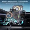 Беспроводное автомобильное зарядное устройство Держатель для мобильного телефона Крепление телефона на вентиляционное отверстие Автоматический зажим Автомобильные аксессуары