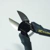 Электрический усиленный кусачий инструмент Fujiya 770-175BG 175 мм Черно-золотой, лезвия с микрозеркальной поверхностью для легкого реза изолированных проводов и чистых срезов