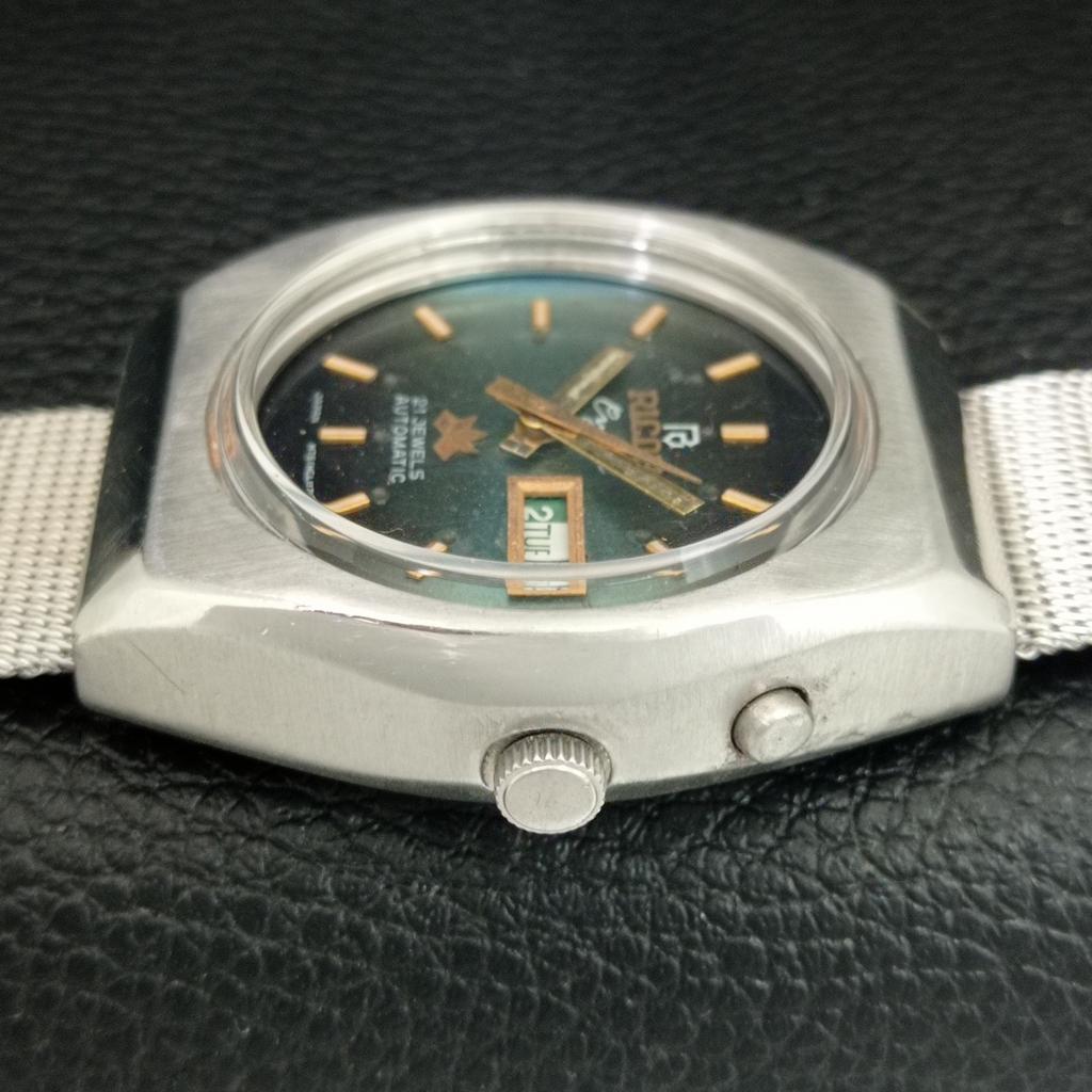 VINTAGE RICOH R31 AUTOMATIC JAPAN MENS ORIGINAL DIAL WATCH a709437-1