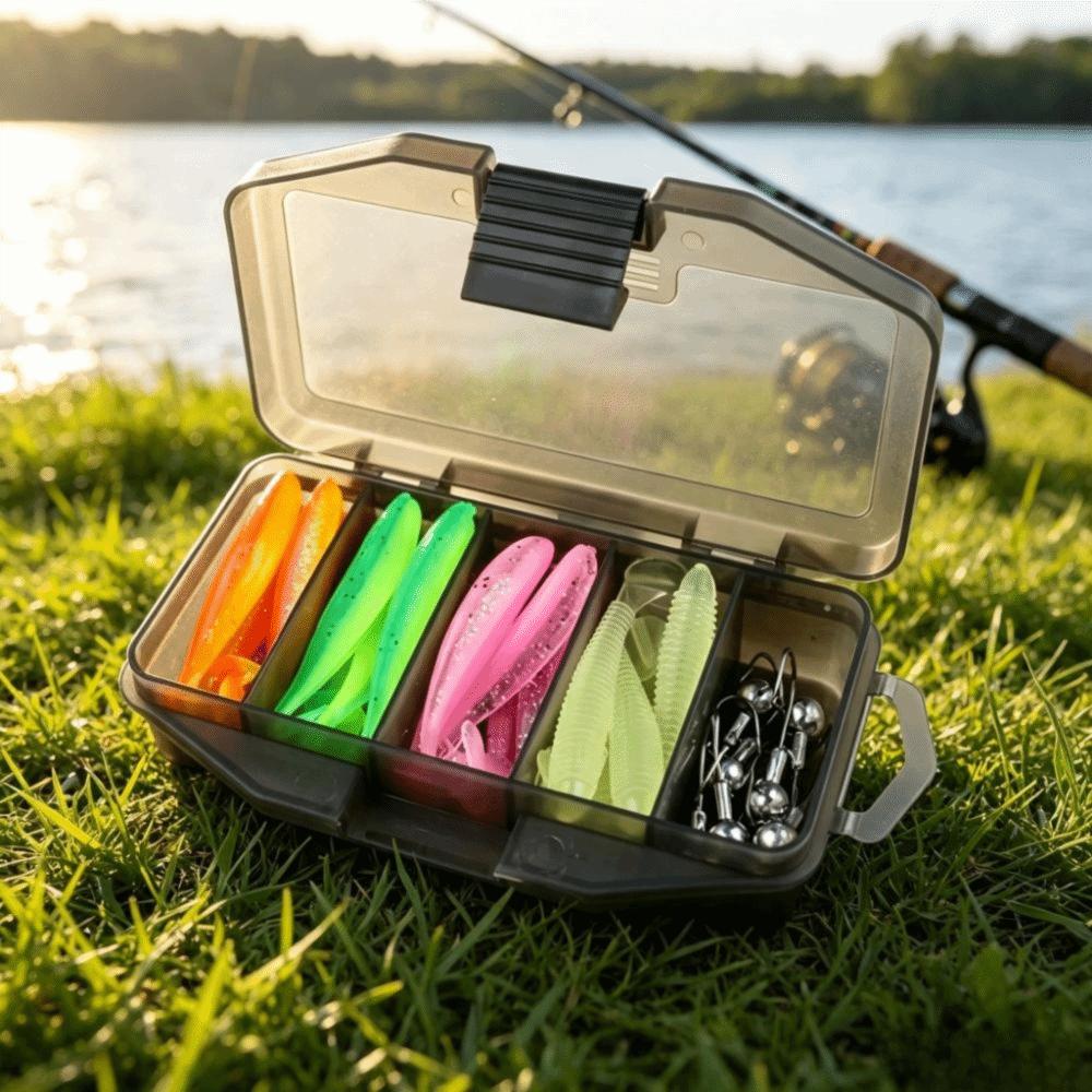 Metal Jig Head Soft Fishing Lures Soft Silicone Silicone Bait Fishing Bait Bass Fishing
