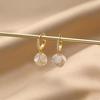 S925 Silver Needle Temperament High Grade Earrings Women's Vintage Design Sense Pearl Earrings Net Red Popular Earrings
