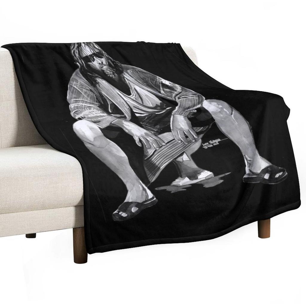 Obviously you're not a Golfer - Ink Throw Blanket Flannel Hairy Tourist Thermal Blankets