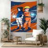 Naruto Handwoven Tapestry Retro Boho Perfect for Balcony Reading Corner Dorm Wall Indoor Vintage Wall Art Ideal Gift for Housewarming