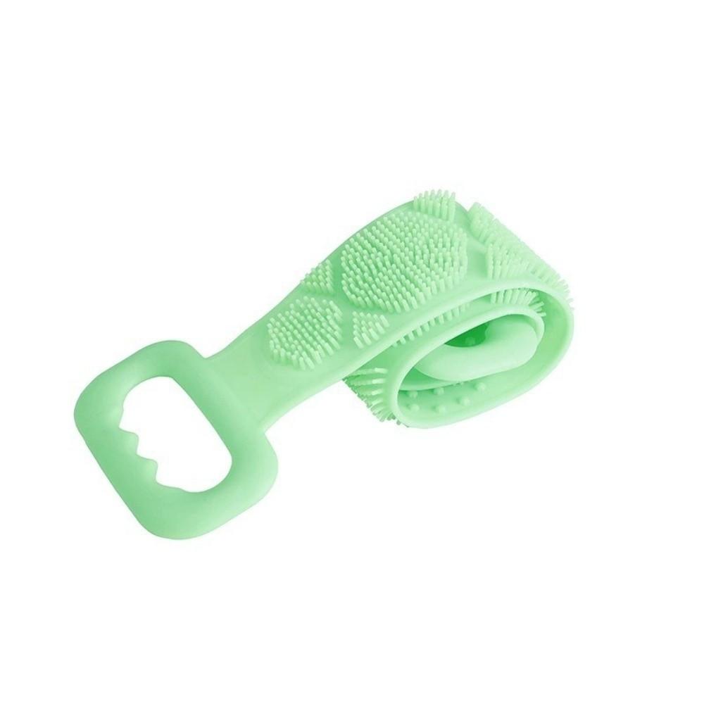 Double-Sided Silicone Body Scrubber Long Strip Back Washing Brush Body Cleaning Tools