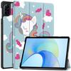 Чехол для планшета Honor Pad X9, чехол с милым единорогом и котом, складной кожаный чехол для Funda Honor Pad X8 Pro, чехол для планшета X8 Pro, детский чехол