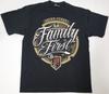 Футболка FAMILY FIRST Уличный стиль Hustle Мужская 100% Хлопок Черная Новая Унисекс Футболка