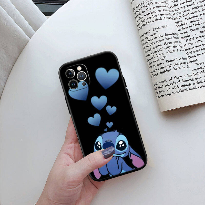 MH84 Чехол для телефона Lilo Stitch для iPhone 7 8 11 12 13 14 15 16 17 16E XS Pro Max XR X SE Air