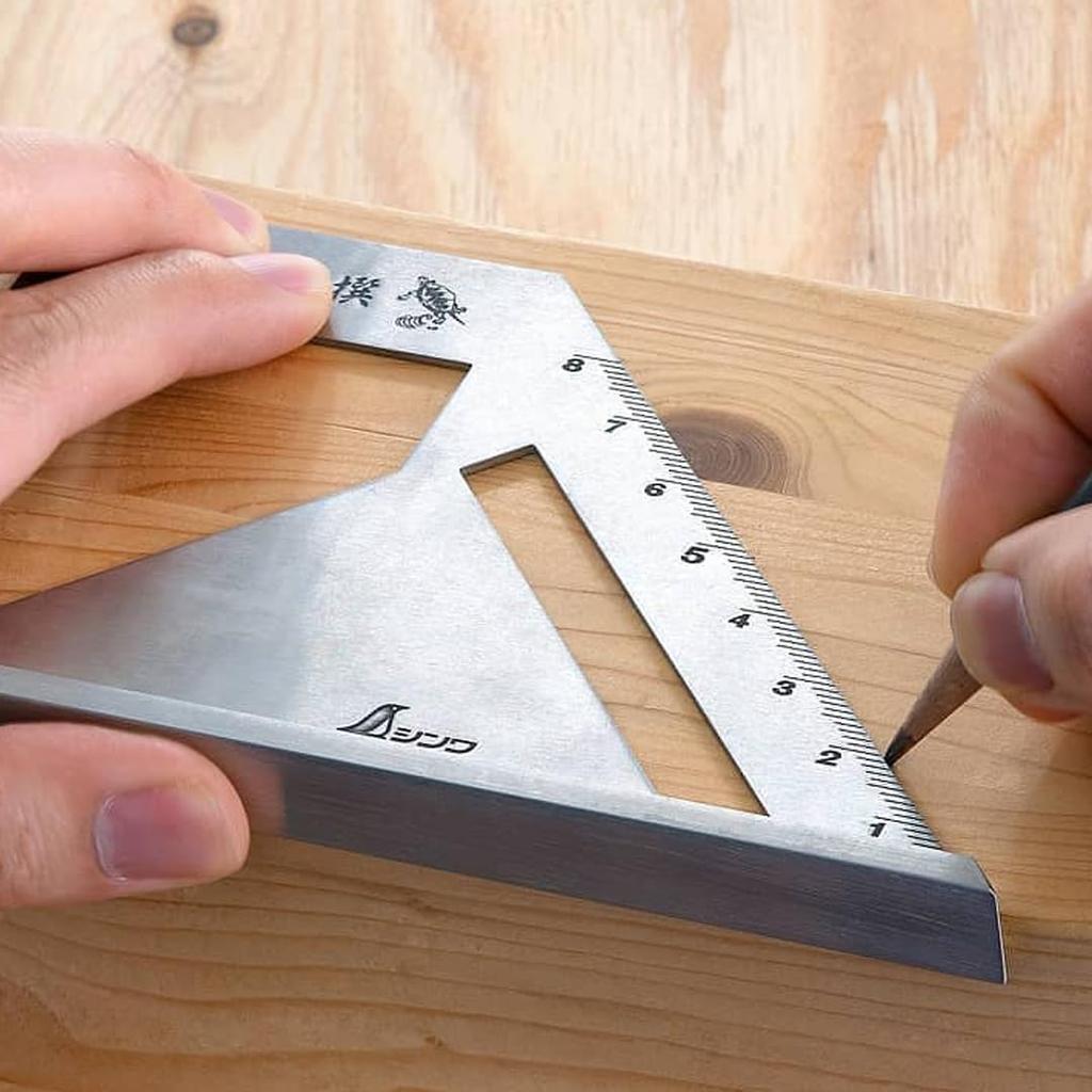 Shinwa Sokutei Measuring Miter 62081 (Shinwa Instruments) Square, Metal,