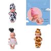 Реборн Спящая Кукла Девочка ПВХ BJD Игрушка с Подвижными Суставами и Мягкой Одеждой