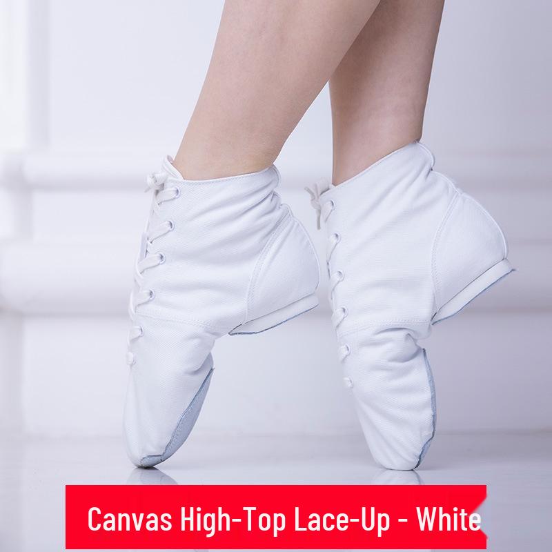 Черные парусиновые балетки и джазовки с высоким верхом и мягкой подошвой для мужчин и женщин