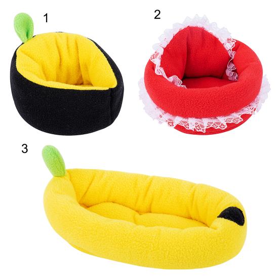 Кровать для морских свинок, мягкая на ощупь, согревающая спальная кровать, милый диван для домашних животных, рождественский диван