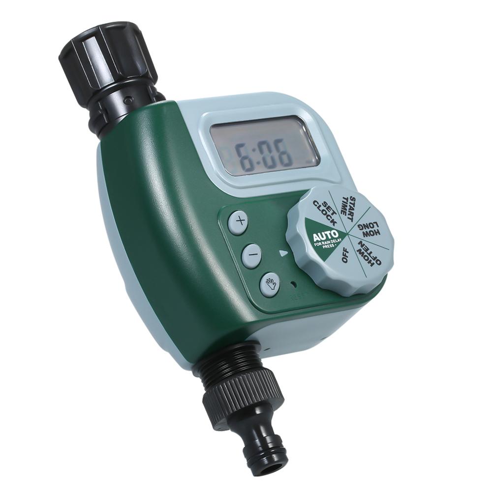 Автоматический таймер подачи воды, контроллер орошения открытого сада, программируемый таймер для шланга с 1 выходом