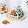 Hanging Pet Sleeping Bed Soft Hamster Hammock Guinea Pig Nest Hamster House  Autumn