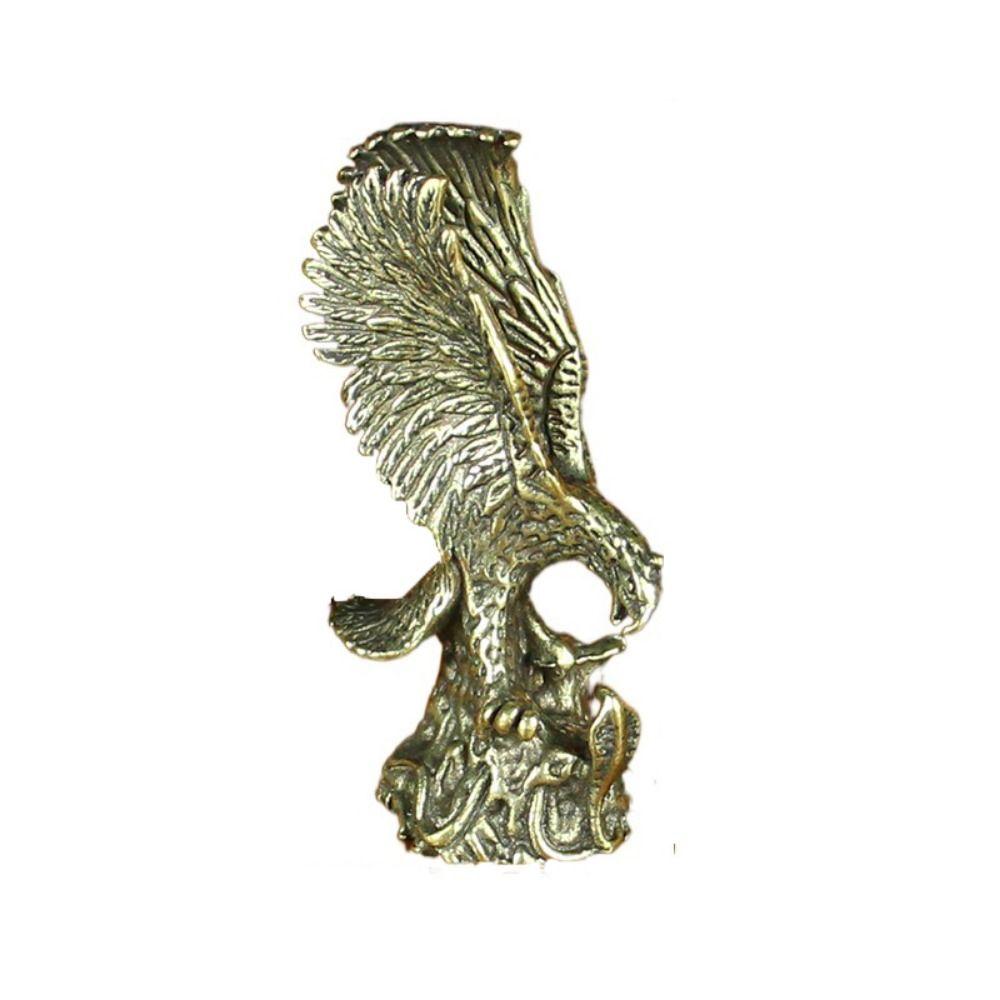Animal Eagle Statue Solid Brass Eagle Ornaments Realistic Simulation Eagle Wings Ornaments  Bedroom