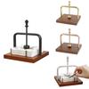 Stand Kitchen Paper Holder Wood Rose Gold Black Sliver Home Bathroom Creative Paper Towel Shelf Tissue Napkin Holders Rack