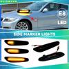 Динамический светодиодный боковой габаритный фонарь с указателем поворота для BMW E90 E91 E92 E93 E60 E87 E82 E46