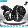 Chibear X7 Гарнитура Смарт-часы Tws Два в одном Беспроводная Bluetooth Двойная Гарнитура Звонки Здоровье Артериальное Давление Спорт Музыка Смарт-часы