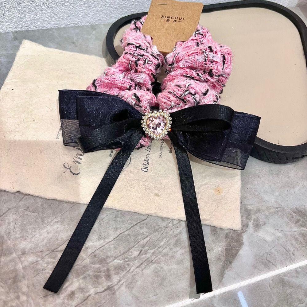 Вязание корейский стиль шпилька женские аксессуары для волос Y2K бант заколка для волос Лолита аксессуары для волос