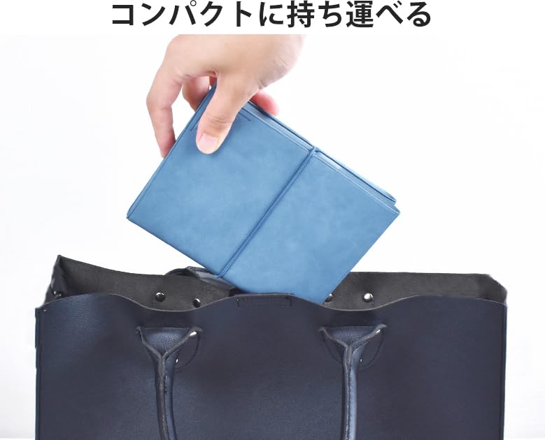 TETEFU 2026 Складной планер, Начало с января, Месячный и недельный [Набор] [Бирюзовый] TETEFU Диаграмма Ганта, Вертикальный недельный, Ito Techo M-W-TQ