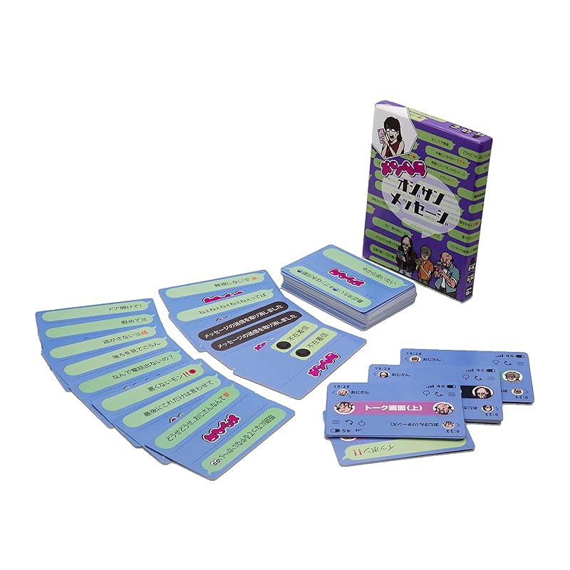 DOYA GAMES Менгера Оджисан Сообщение (3-8 игроков, 15-30 минут, Возраст 13+) Дополнительный набор для настольной игры