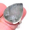 Natural Aquamarine Rough Gemstone 925 Solid Sterling Silver Gift Ring S.10 O9o51