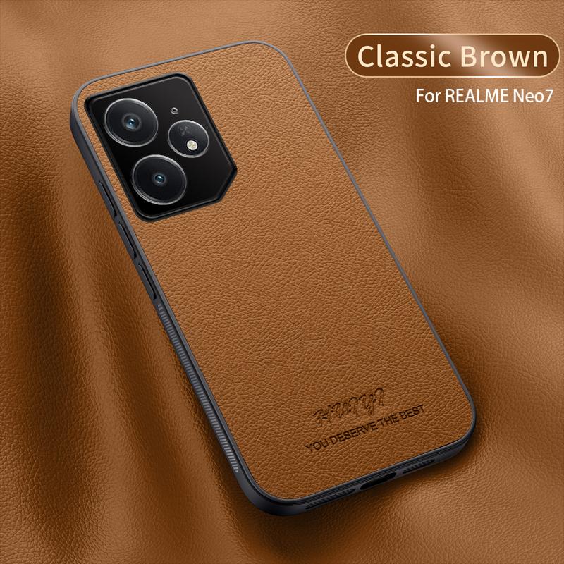 Чехол для OPPO Realme GT Neo 7 Мягкая кожа PU Магнитная Защитная задняя крышка Чехол для Realme GT Neo 7 6 Se GT 7 Pro 6t Корпус телефона