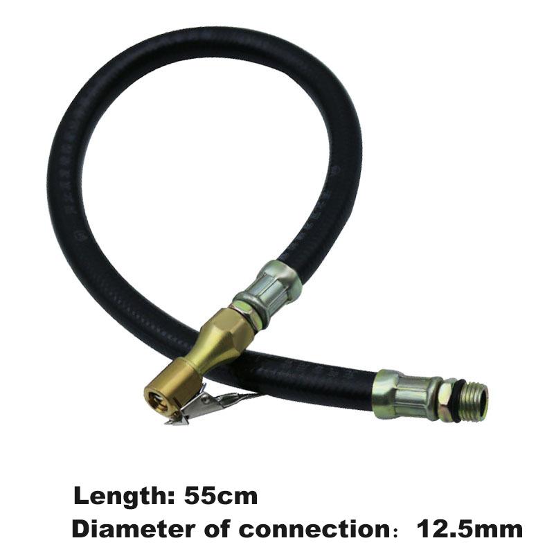 Шланг для накачивания шин автомобиля, патрон из чистой меди, удлинительная трубка для воздушного насоса, адаптер для пистолета для накачивания шин, шланг для накачивания, трубка для накачивания 12,5 мм