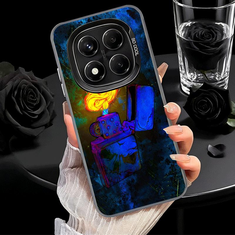 Легкий чехол для телефона с классным рисунком, мягкий, для Xiaomi Redmi Note 13 14 15 Pro Plus 12S 12 11S 11 11T 10S 10, противоударная задняя крышка