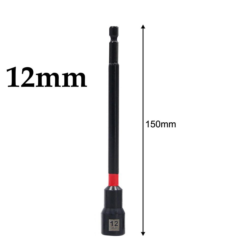 Essential Toolset Five Piece Magnetic Long Nut Drivers Each Length Six Inches