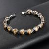 Qingxing, Zircon Bracelet Jewelry Bracelet Inlaid With Aaa Zircon Crystal Shiny Jewelry Direct Sales