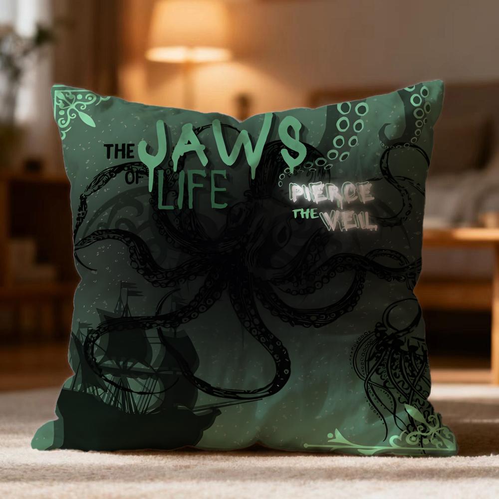 Популярная наволочка PPierce The Veiler Cushion Cover Мягкая стирающаяся для дивана, кровати, путешествий, офиса