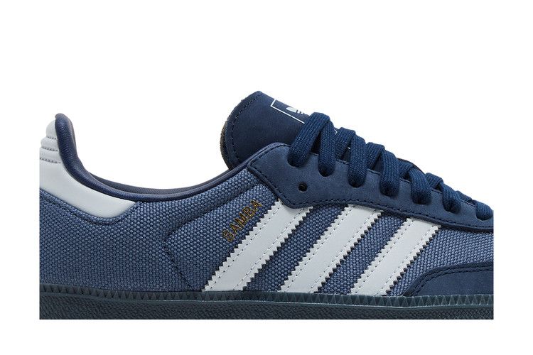 adidas Samba OG Б/У Чернильный Гало Синий