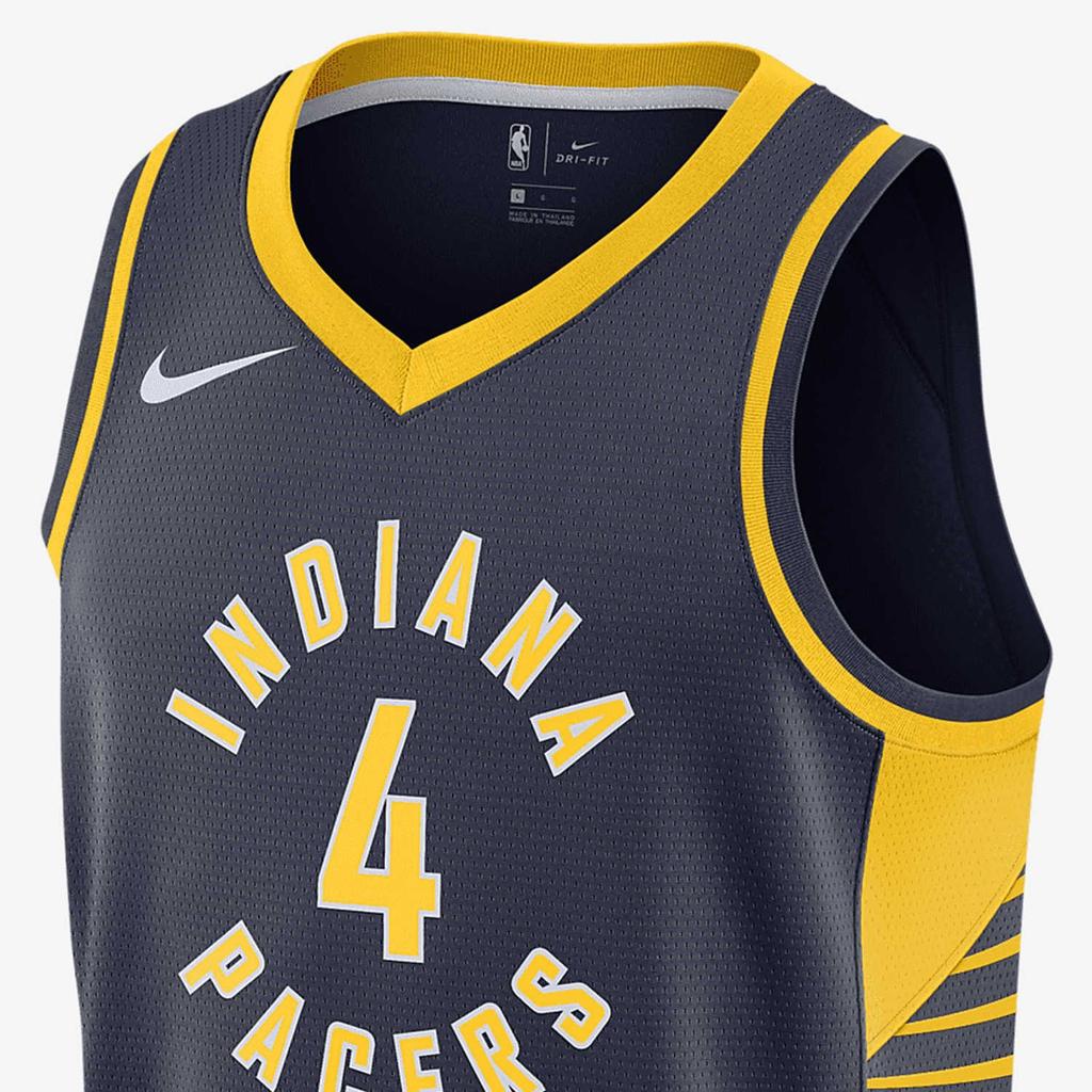 Nike Ограниченный командный джерси NBA Indiana Pacers Виктор Оладипо SW 864479-425