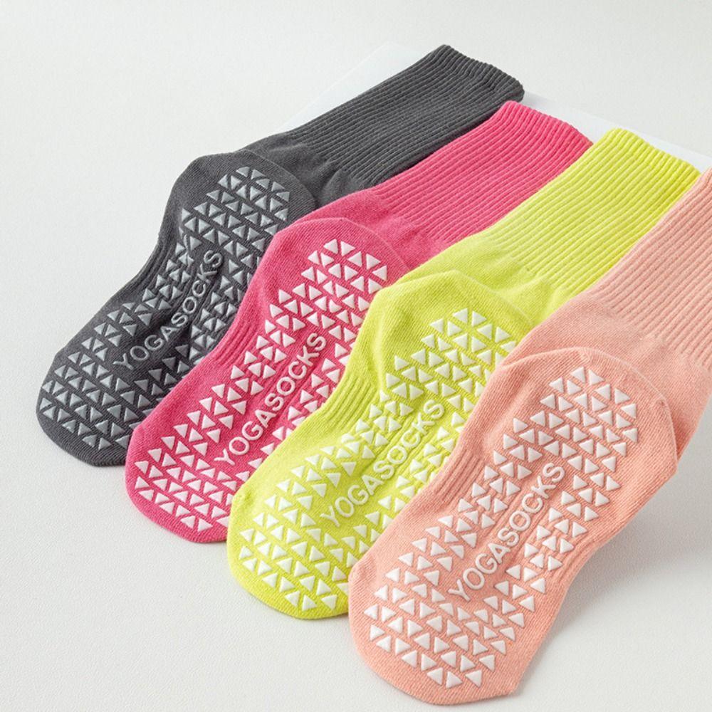 Нескользящие дозирующие напольные носки Дышащие вязаные спортивные носки Носки для хип-хопа йоги Четыре сезона