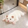 Non Slip Bedroom Floor Mat Absorbent Bathroom Doormat Cute Animal Shaped Rug  Entryway Decor