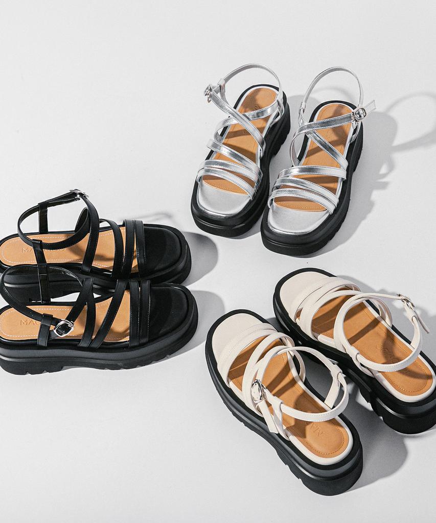 Женские сандалии на ремешках Mac Moc Blaze, 3 цвета, 6 см