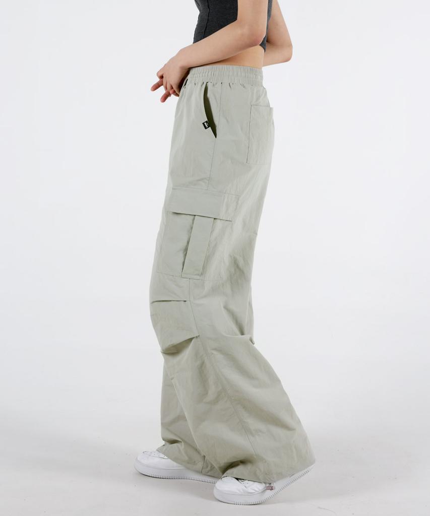UMM Women'S Clean Key Long Short Cargo Wide Pants 3 Colors