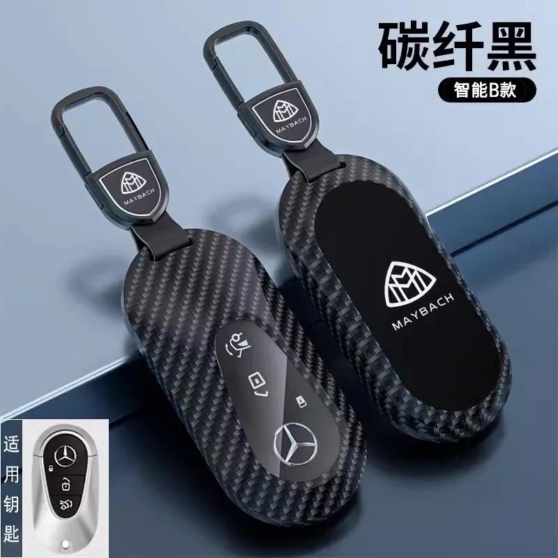 Car Remote Key Case Cover Fob For Mercedes Benz 2022 C S Class W206 W223 C260 C300 S400 S450 S500 Maybach Shell Protector qi1